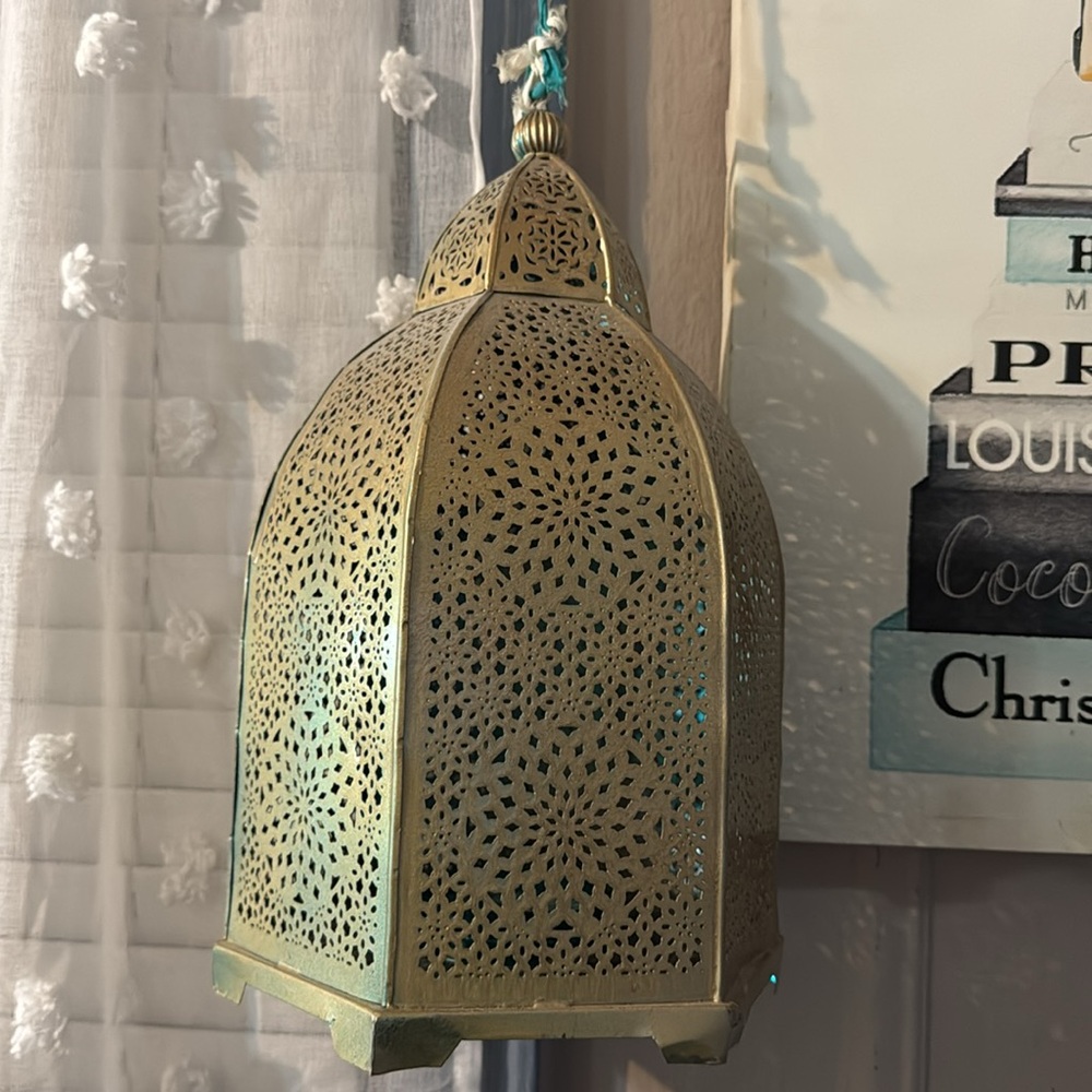 UO Indian Geo Lantern